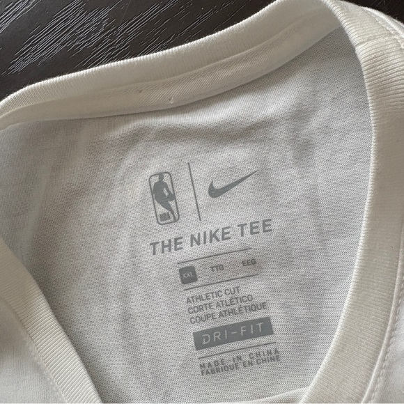 Nike Atlanta Hawks Long Sleeve Dri-Fit White Athletic Tee XXL - Picture 5 of 12